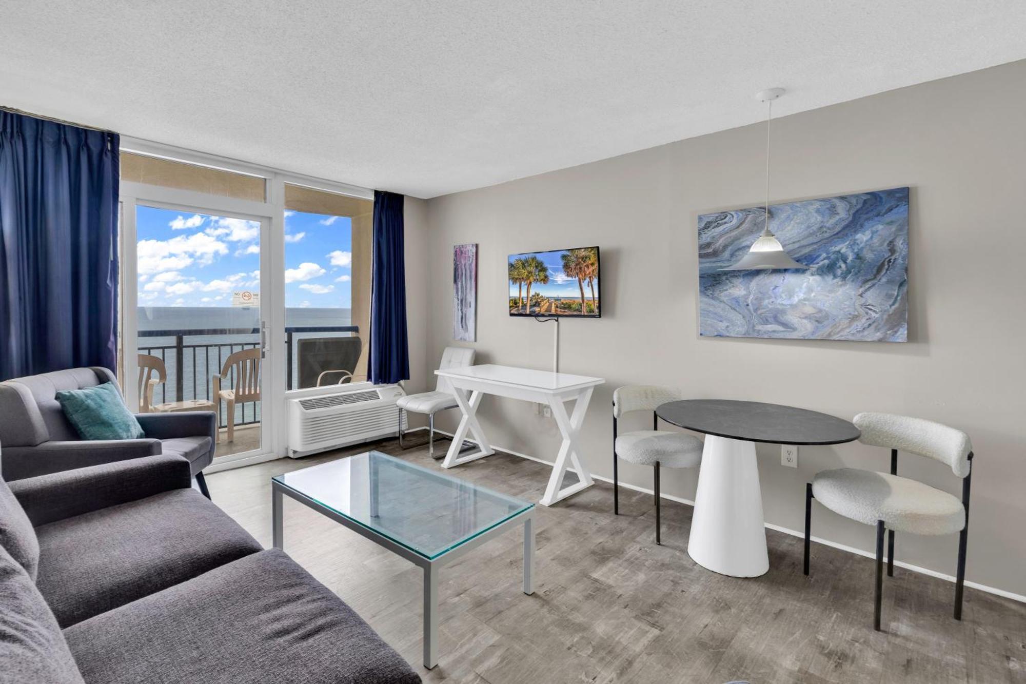11-Th Floor Oceanfront Beach Resort With Private Balcony Myrtle Beach Exteriér fotografie