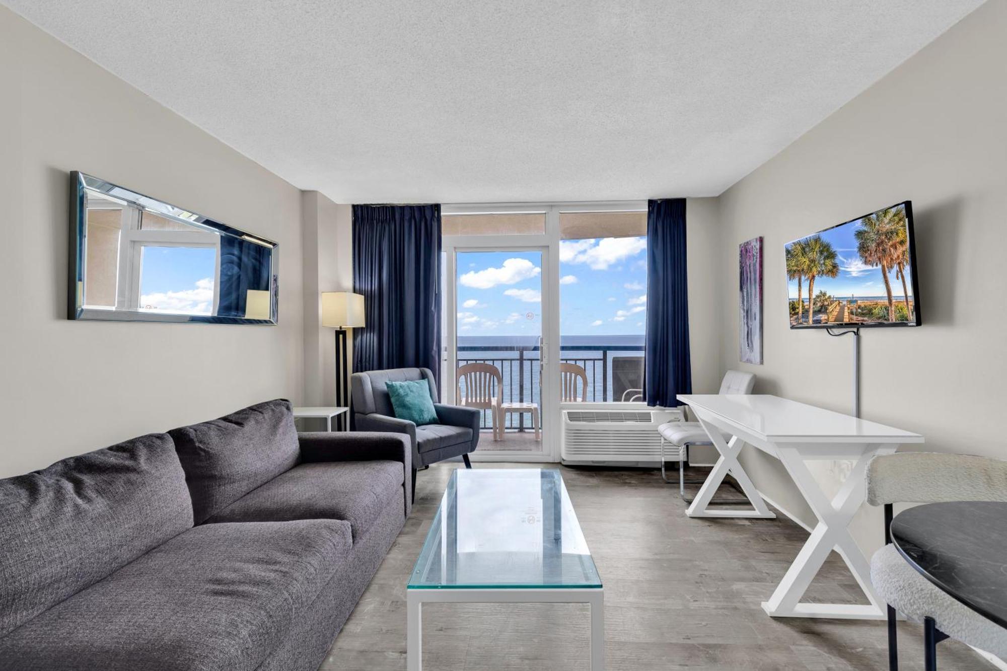 11-Th Floor Oceanfront Beach Resort With Private Balcony Myrtle Beach Exteriér fotografie